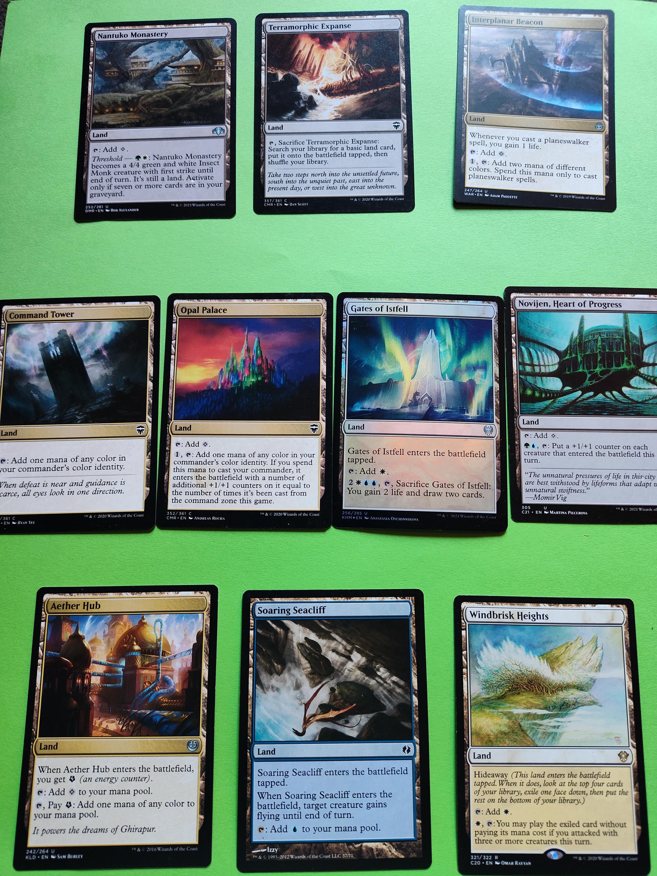 Colorless Nonbasic Lands Magic the Gathering 25 Nonbasic Lands - Etsy