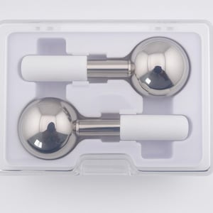 Cryo Balls, bacchette di ghiaccio, massaggio facciale, contorni del viso, scolpire, tonificare, sgonfiare, minimizzare i pori, tensione corporea