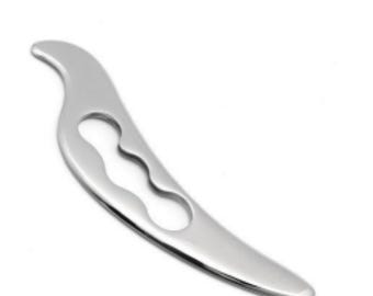 Outil Gua Sha Slim pour le visage et le corps, acier inoxydable pour le drainage lymphatique, sculptant et tonifiant