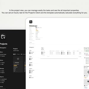Notion Time Tracker Template: Track Projects, Clients & Billable Hours image 6