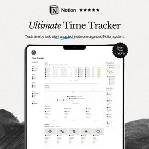Notion Time Tracker Template: Track Projects, Clients & Billable Hours