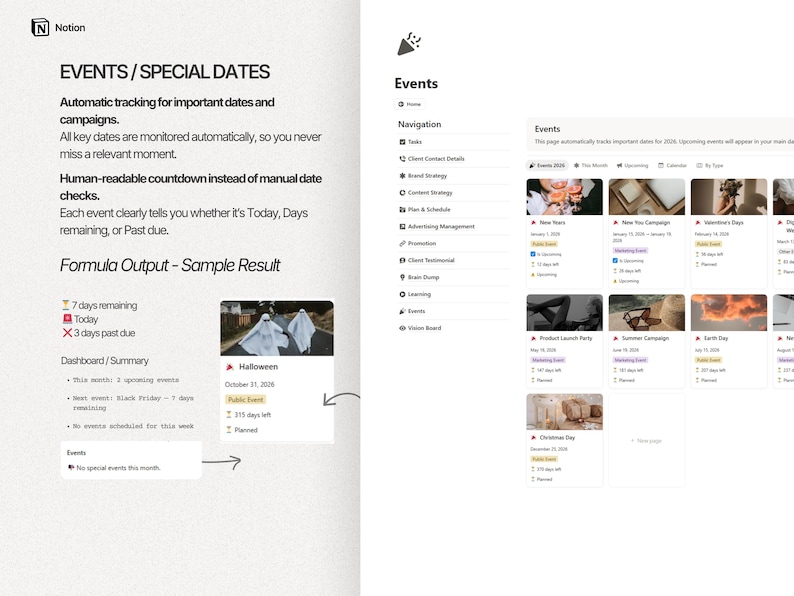 Mall för sociala medier-planerare: Innehållsstrategi och schemaläggare för inlägg bild 7