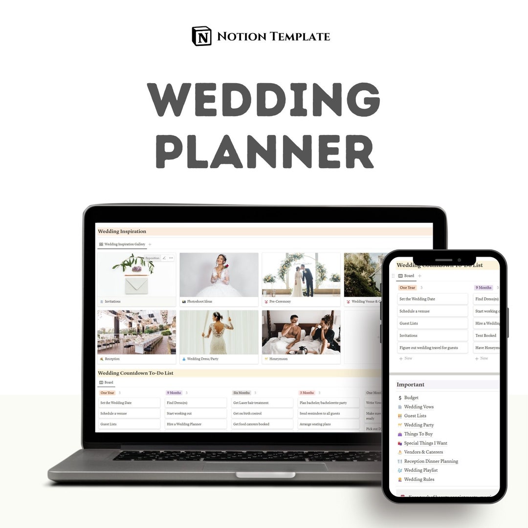 Notion Wedding Planning Template Notion Event Planning Etsy Notion Wedding Planning Template Notion Event Planning Etsy