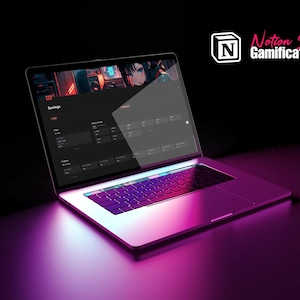 Notion Gamified Life Planner | Habit & Goal XP System image 13
