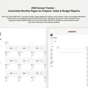 Notion Time Tracker Template: Track Projects, Clients & Billable Hours image 9