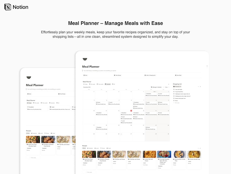 All-in-One Notion Life Planer, Habit Tracker, Ziele, Finanzen, Wellness & Tagesplanung Bild 8