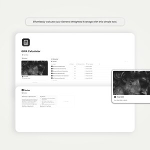 Student Life OS Notion Template: Study, Tasks & Academic Planner System image 5
