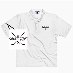 Italia Golf Men's Premium Polo