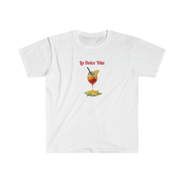 La Dolce Vita (Aperol Spritz) Unisex Softstyle T-Shirt