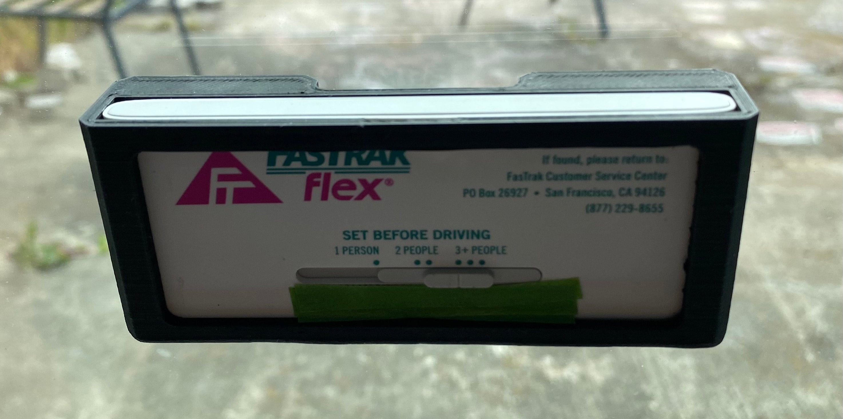 Windshield Mount for Fastrak Flex Etsy