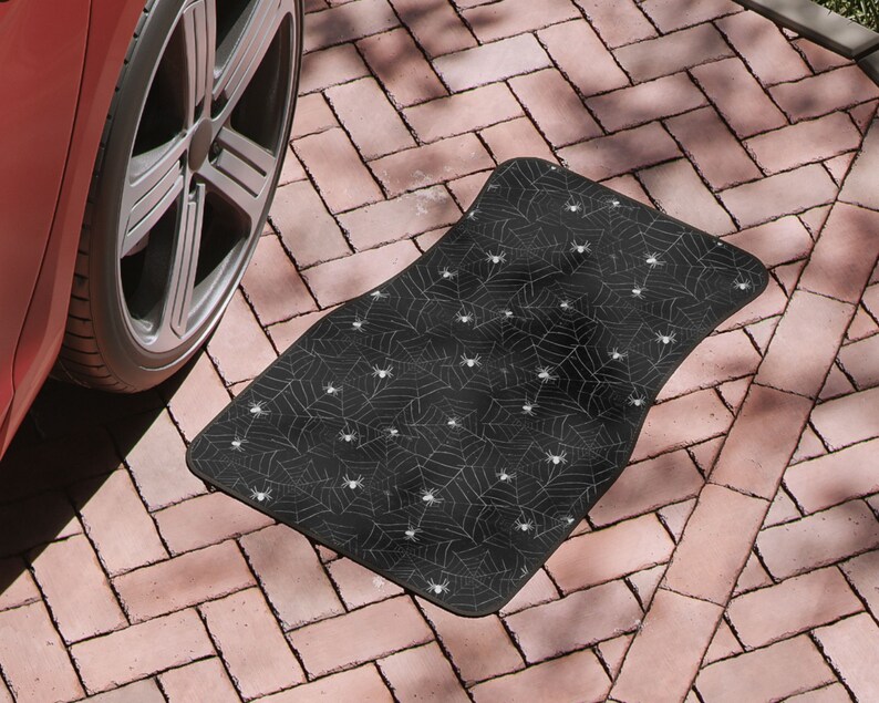 Goth Car Accessories Car Floor Mats Gothic Car Mats Car Etsy