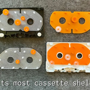 Cassette Insert For Flexible Tape Looping - 4 Pack