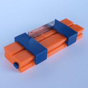 Kassette Tape Spleißen Block mit eingebauten Werkzeugen und Rasierer (1/8 Zoll)