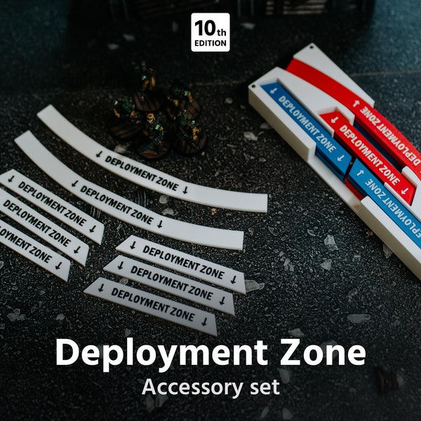 Deployment Zone Marker set (8pc) 10th edition