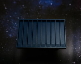 Dice Rack Add-On for Battlebox — 12mm or 16mm Dice Storage Insert, Made to Order