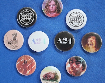 Hereditary A24 Movie Button Pins