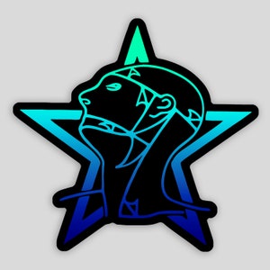 Sisters of Mercy Band Sticker - 4.5&quot; x 4.5&quot;