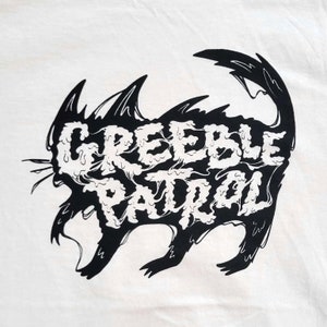 Greeble Patrol Black Cat T-Shirt (XL)