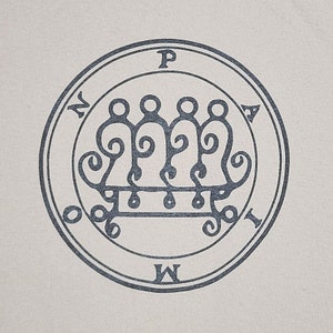 Paimon Hereditary A24 T-Shirt (Pearl Black on Sand)