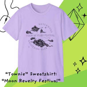 Sims T-Shirt | Life & Death Festival Shirt: Moon Revelry Festival | Sims Shirt for Halloween || Gaming Sims Shirt