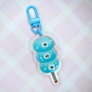 Splatoon Jellyfish Cute Dango Acrylic Keychain | 2.5 Inches