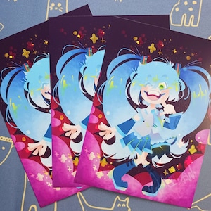 Hatsune Miku Print | 5 x 7