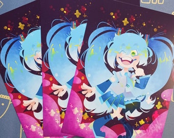 Hatsune Miku Print | 5 x 7