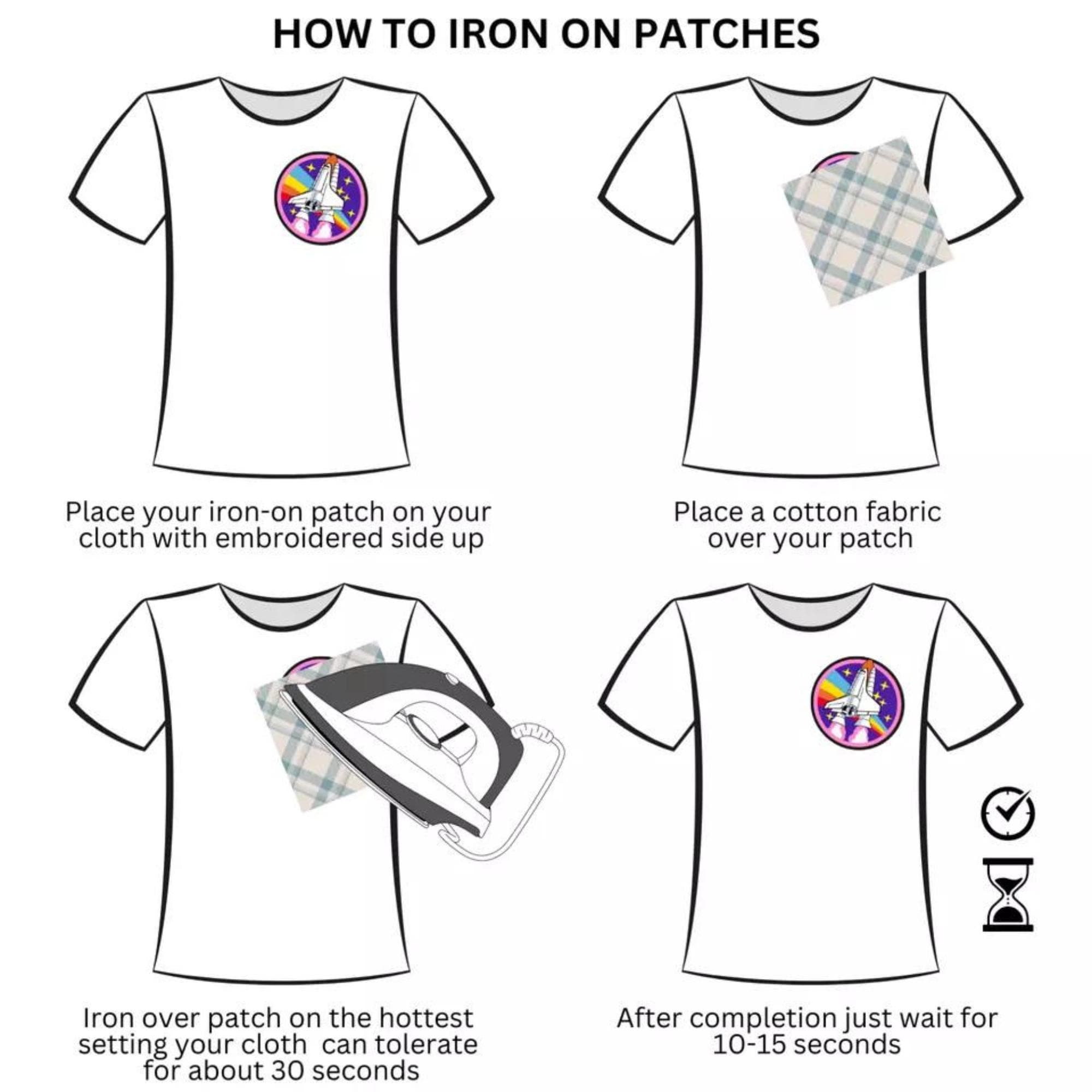 Sunflower Patch Iron Sew On Clothes T Shirt Dress Jeans Flower Embroidered Badge - Foto 3