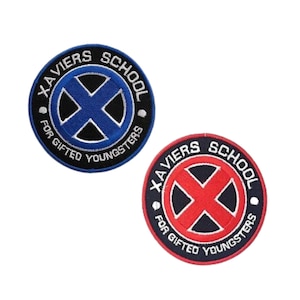 Coaster - Xaviers School for the Gifted and Talented - SET OF 2 - Leather or Stitched Cork Coaster - Xaviers School for the Gifted and Talented - SET OF 2 - Leather or Stitched Cork