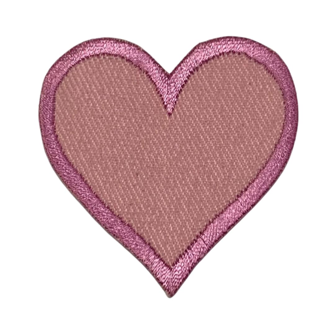 Cuore spezzato, danneggiato, ferito con cerotti, distintivi, da stirare, cucire, applique, toppa ricamata, abbigliamento, giacca, jeans - Italia