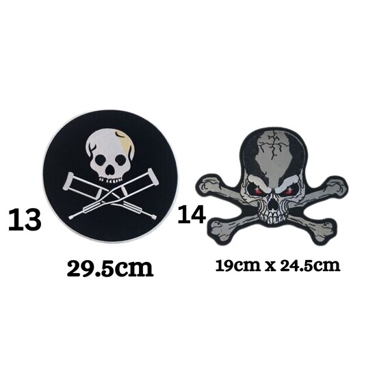 Toppa Scratch Patch Hems Elisoccorso con Velcro M.eF. Diametro 9CM