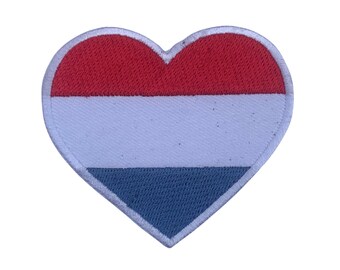 JBCD – Confezione Da 2 Toppe In Tessuto Nazionale – Bandiera Paesi Bassi – 8x5 Cm Con Velcro – Per Giacca, Zaino E Uniformi