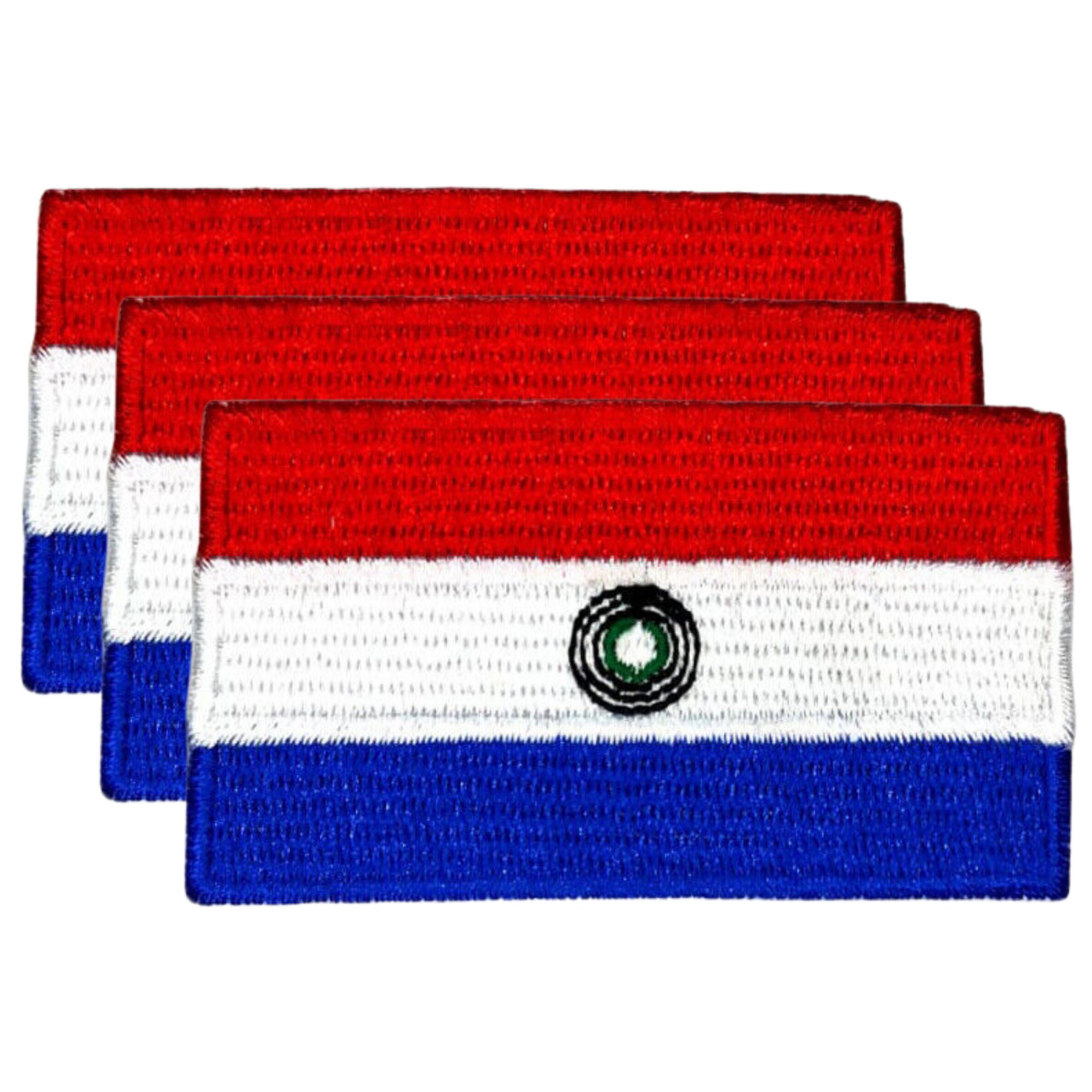 Embroidered Country Flag Patch: Iron-on Sew-on Badge (2x3 In - Foto 10