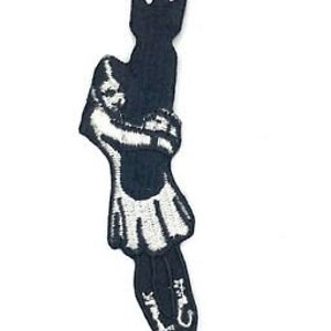 Écusson brodé à repasser Fille avec écusson brodé à coudre appliqué Vêtements Sac Veste Jean