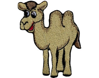 Kameel dier opstrijkbare patch geborduurde badge appliqué
