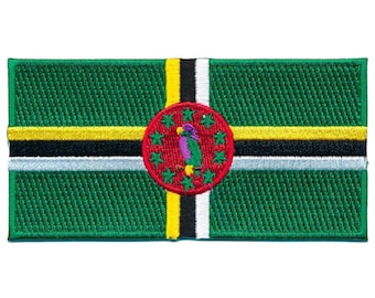 Jamaica National Country Flag in Different Sizes Iron on Patch Embroidered Sew on Applique Badge - Israel