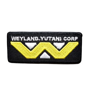 Weyland Yutani Building Better Worlds Crew Iron On Patch Embroidered Sew On Applique Badges