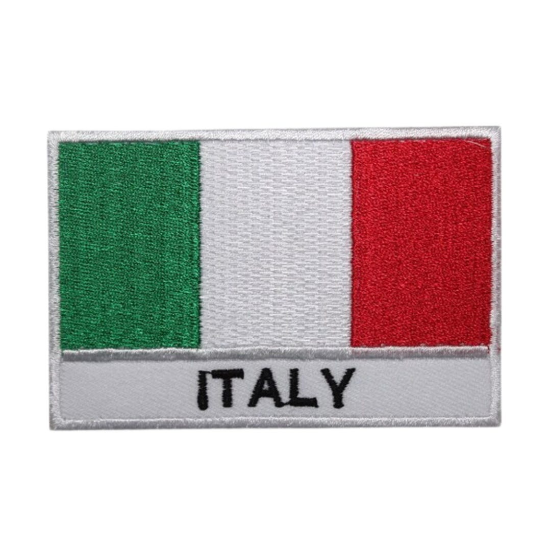Italian National Flag Iron On Patch Embroidered Badge Available - Foto 7