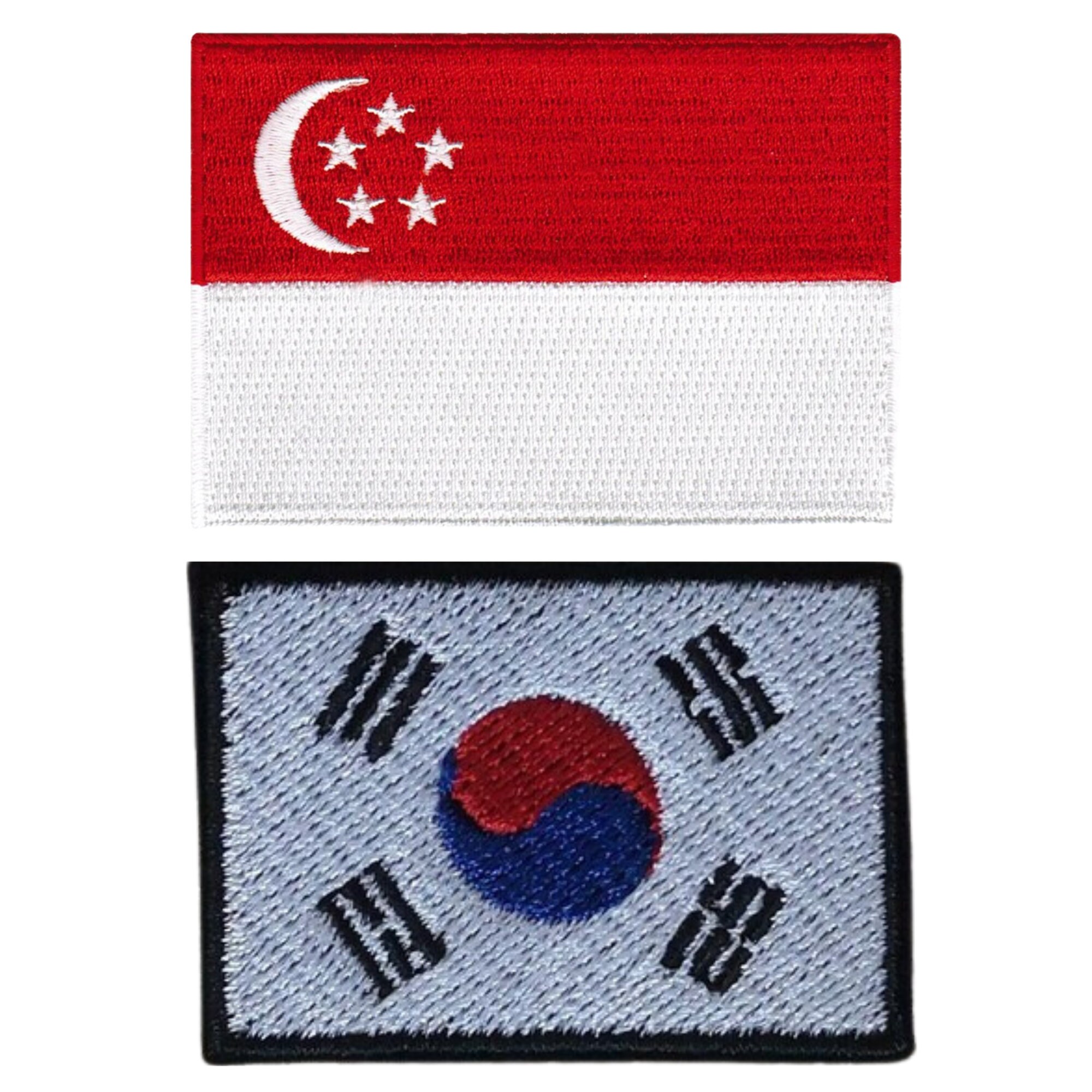 Écusson Brodé à Coudre Ou à Repasser Motif Drapeau Français