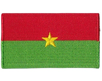 Lot De 2 écussons Brodés Du Drapeau Du Kenya – Patch Flag à Coudre Ou à Repasser, Idéal Pour Personnaliser Vos Vêtements Et Accessoires