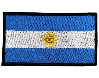 #2813IR National Nation World Country Emblem Flag Embroidered Sew On Patch Badge