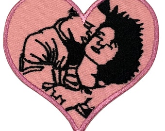 HEART HUMAN BODY Organs Art Jeans Jacket Badge Iron/Sew On Embroidered