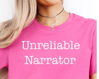 Unreliable Narrator t-shirt