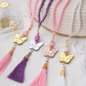 Personalized Baptism Guest Favors, Custom Christening Rosary Keepsakes, Baptism Souvenir, Baptism Party, Bautizo Favors, Baptism Gift Girl