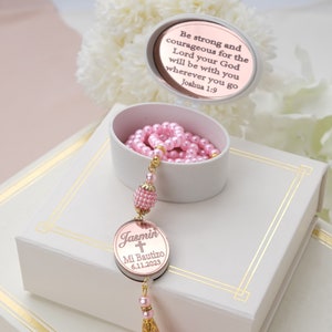 Personalized Baptism Quinceanera Favors for Girl, Baptism Gift Guest Custom, Christening Favor Boy Bautizo Favor, First Communion Gift Bulk