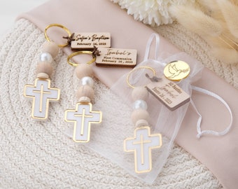 Personalized Baptism Gift, Unique Baptism Favors For Guests, Baptism Keychain, Christening Party Favors, Communion Favors, Martyrika Gift