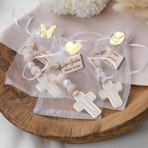 Personalized Baptism Gift, Unique Baptism Favors For Guests, Baptism Keychain, Christening Party Favors, Communion Favors, Martyrika Gift