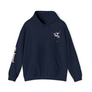 SKATEBOARD ART hooded sweatshirt long sleeve unisex hoodie, skate skating shoes board apparel original artwork