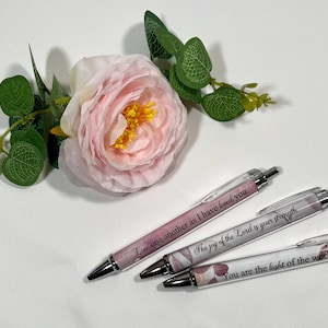 Scripture Ballpoint Pens, Set of 2, Bible Verse Pens