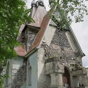 Russian church. Old church wall art. Church in nature. Beautiful church print set. Temple digital print. Monastery in forest. Church arch